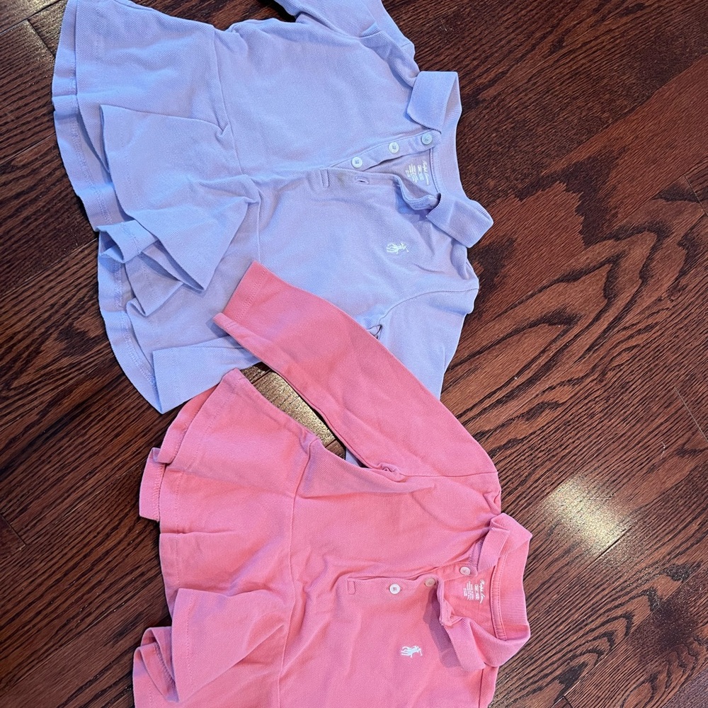 Ralph Lauren 24 months girls peplum shirts